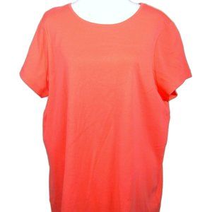 Women's Coral Top St John's Bay OX - XXL